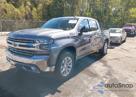2020 Chevrolet Silverado 1500 4Wd Short Bed Ltz из США, поврежденный, VIN 1GCUYGED4LZ143368